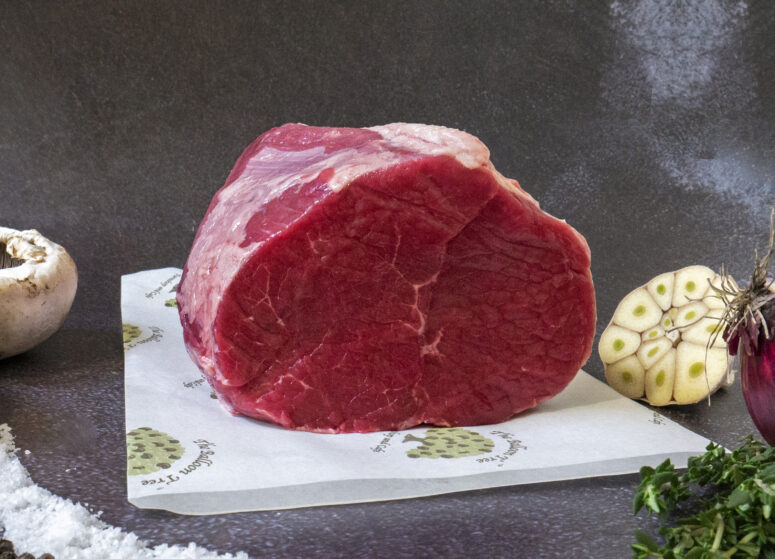 Roast beef ready to cook