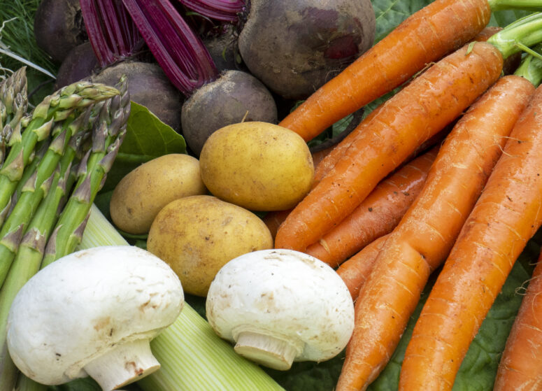 Selection of vegetables