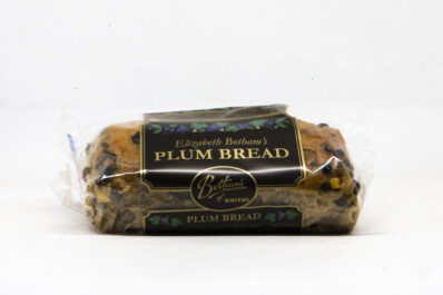 Elizabeth Botham's Plum Bread on a white background