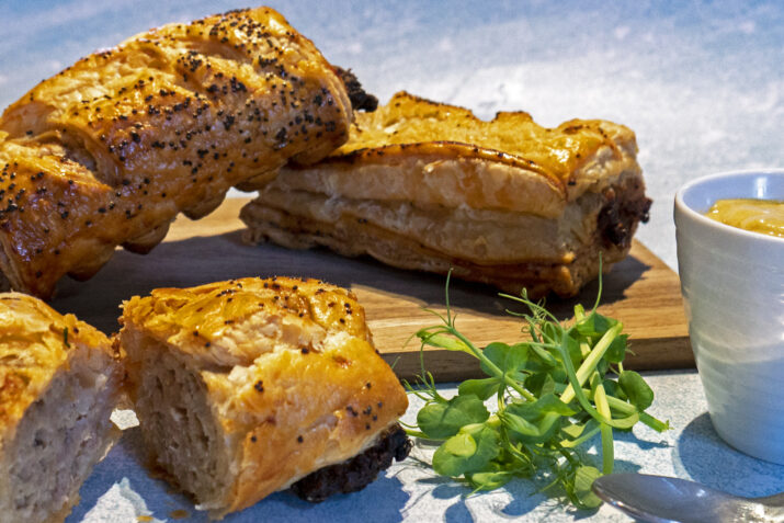 Apple & Onion Sausage Roll