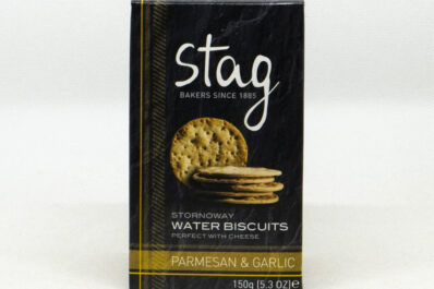Parmesan & Garlic Water Biscuits